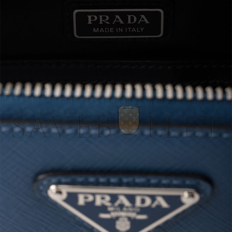 PRADA BRIQUE SAFFIANO LEATHER BAG 2VZ106 (20*14*4cm)